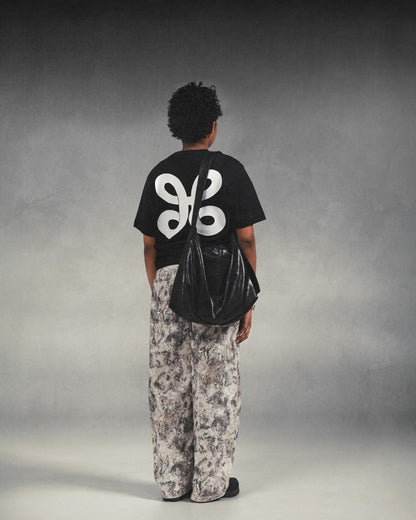 "FREE" BLACK OVERSIZED SHIRT